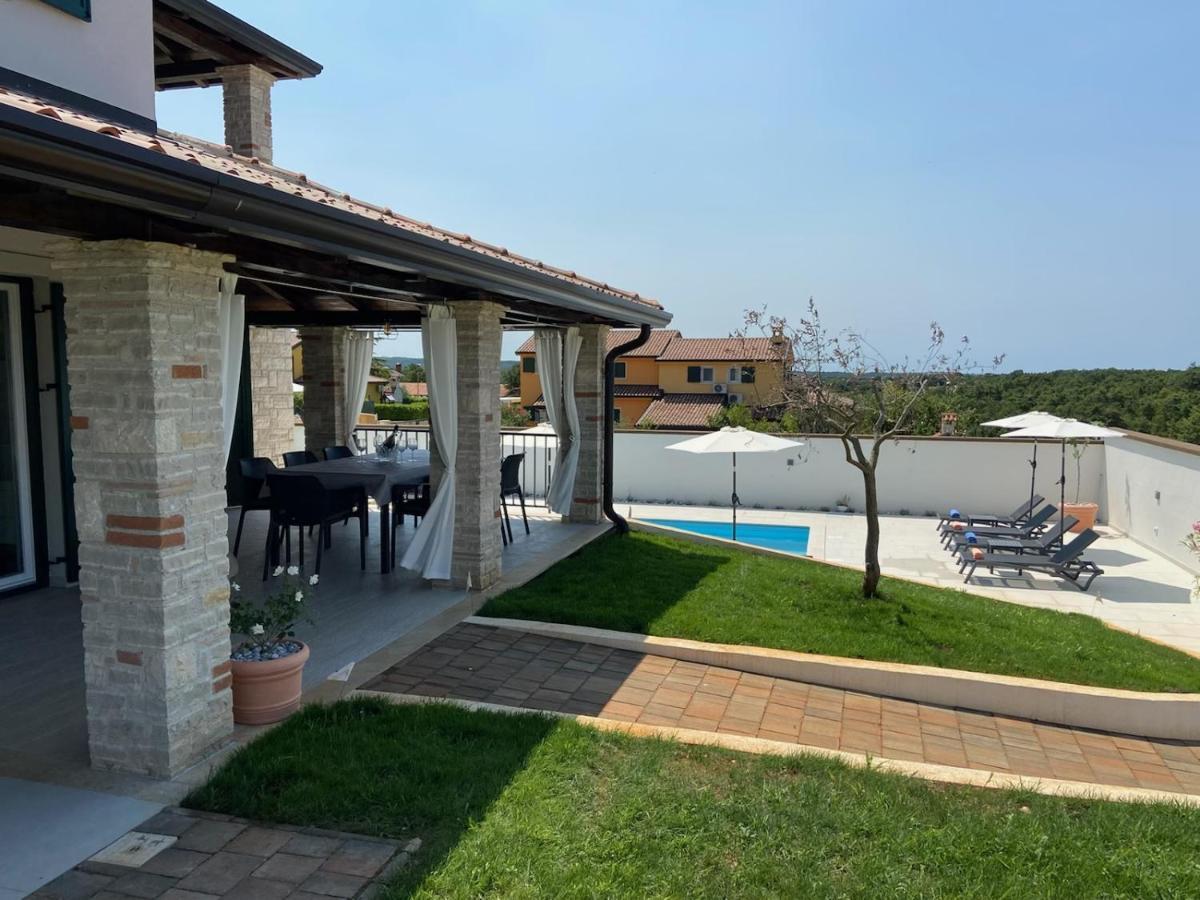Villa Victoria Istra - Heated Pool Nova Vas  外观 照片